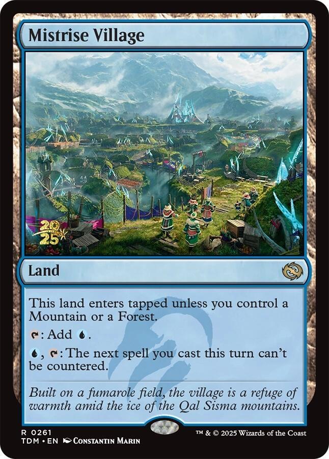 Mistrise Village - Foil - Prerelease Promo