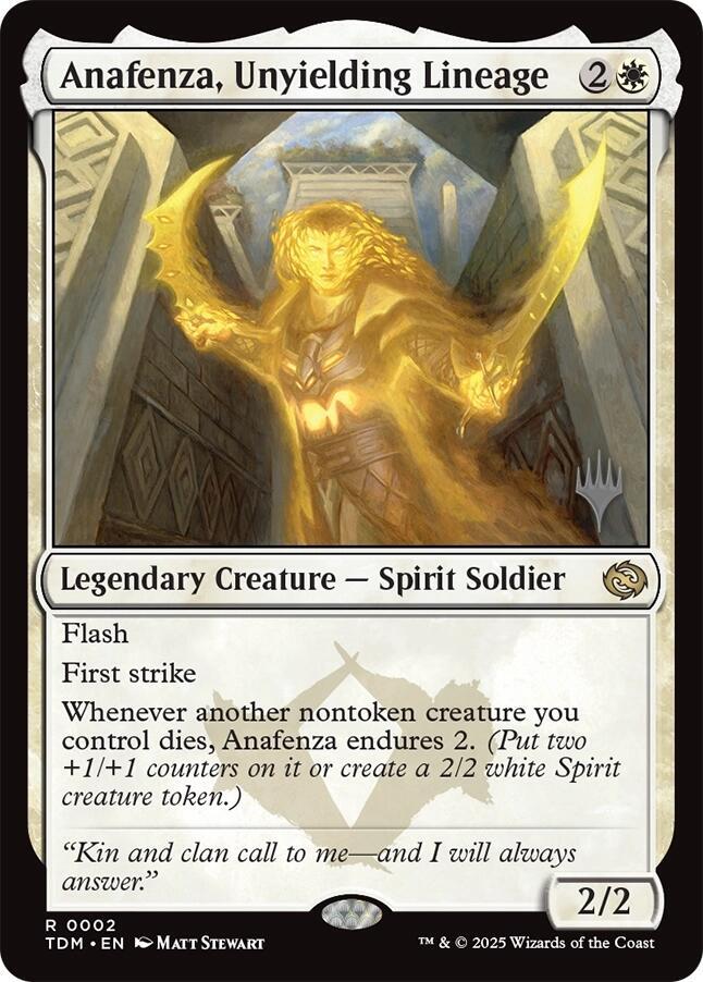 Anafenza, Unyielding Lineage - Promo Pack