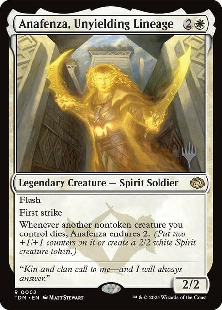 Anafenza, Unyielding Lineage - Promo Pack