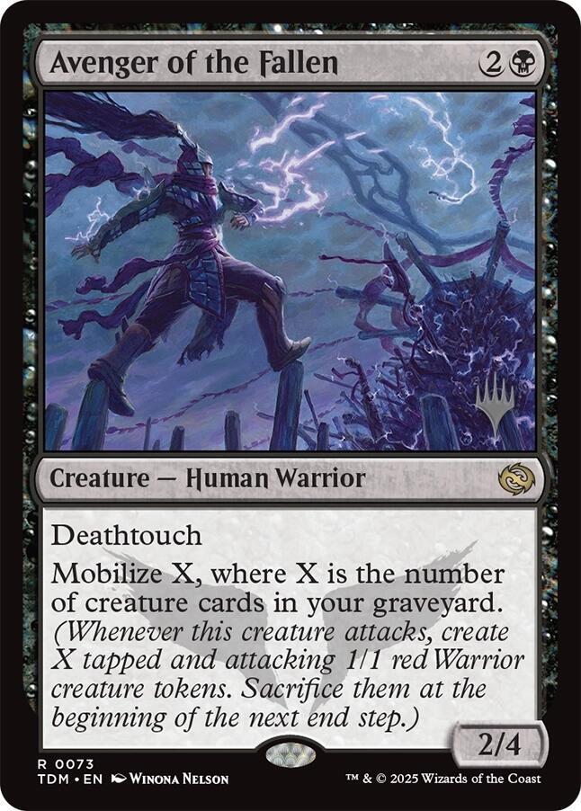 Avenger of the Fallen - Foil - Promo Pack