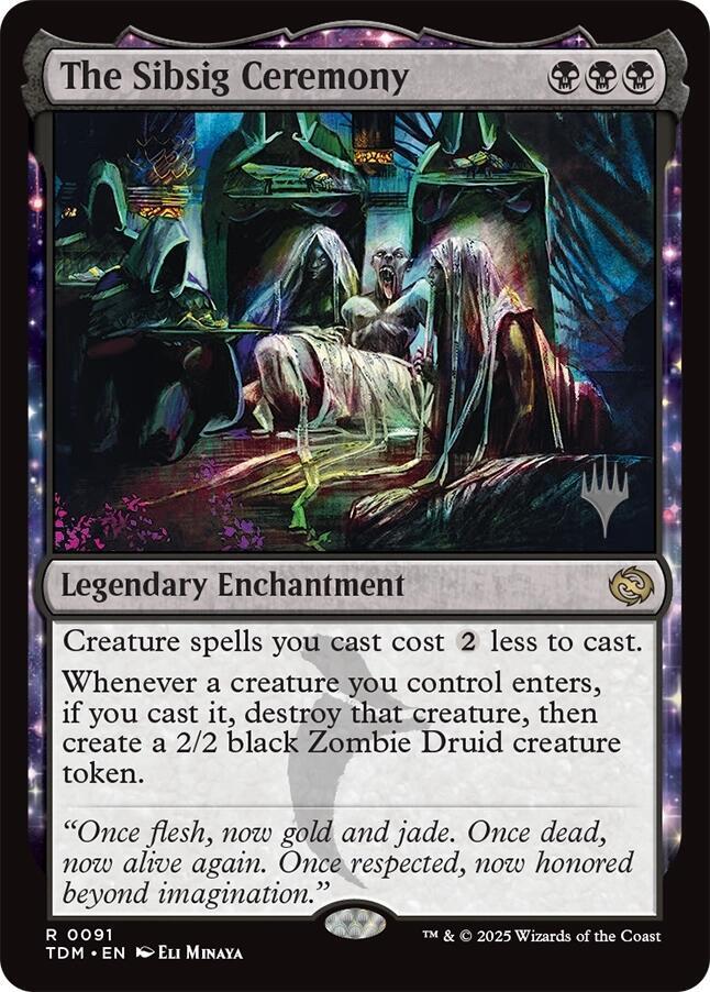 The Sibsig Ceremony - Foil - Promo Pack