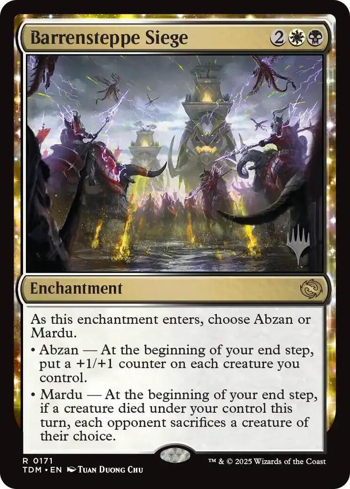 Barrensteppe Siege - Foil - Promo Pack