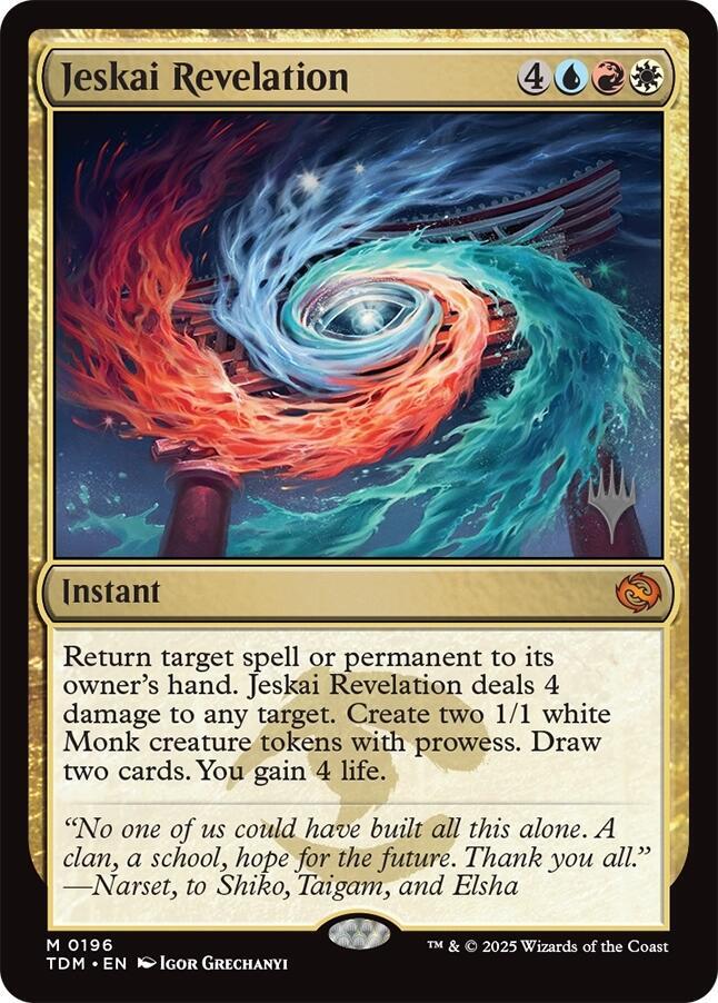 Jeskai Revelation - Promo Pack
