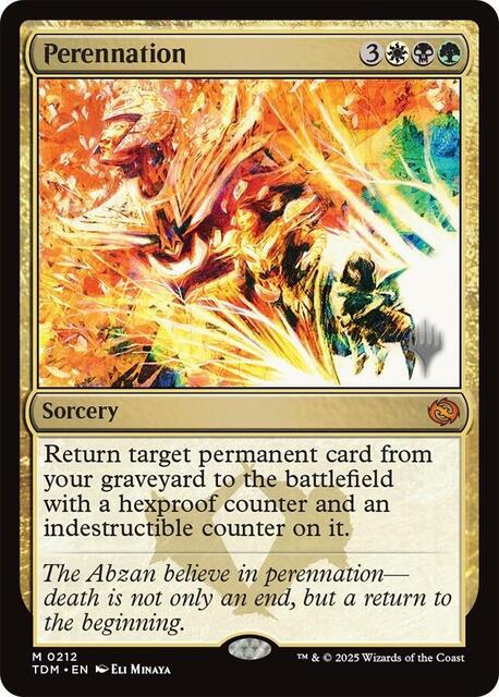 Perennation - Foil - Promo Pack