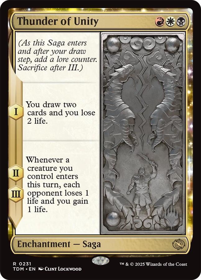Thunder of Unity - Promo Pack