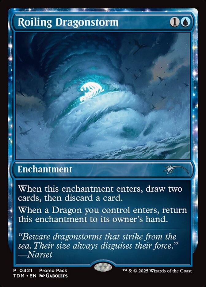 Roiling Dragonstorm - Foil - Promo Pack