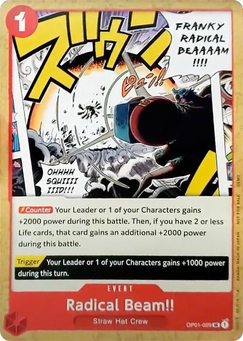 Radical Beam!! - OP01-029 - UC
