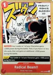 Radical Beam!! - OP01-029 - UC