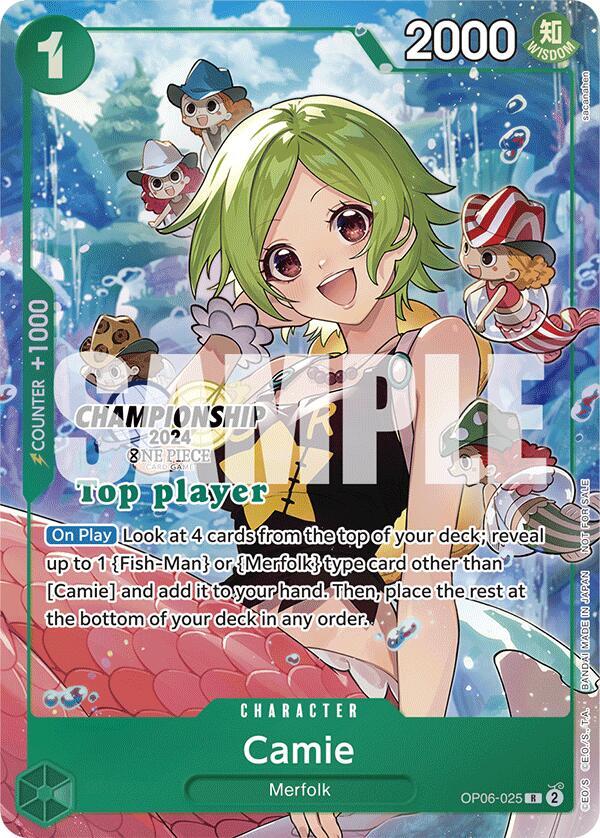 Camie (Championship 2024 Top Player Pack) - OP06-025 - R - Foil