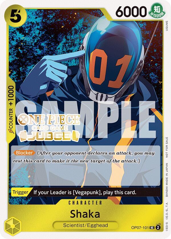 Shaka (Judge Pack Vol. 5) - OP07-101 - UC - Foil