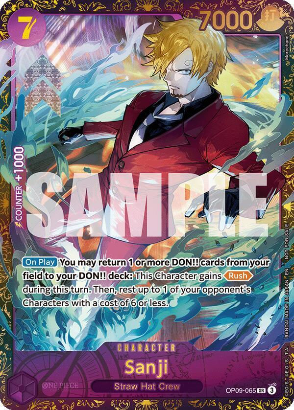 Sanji (Championship 25-26 Regionals Season 1) - OP09-065 - SR - Foil