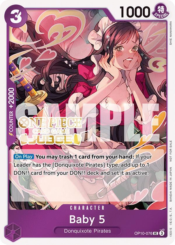 Baby 5 (Judge Pack Vol. 5) - OP10-076 - UC - Foil