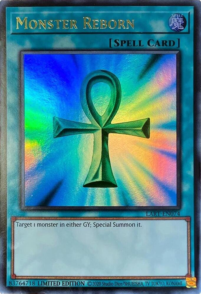 Monster Reborn - LART-EN074 - Ultra Rare - Limited Edition