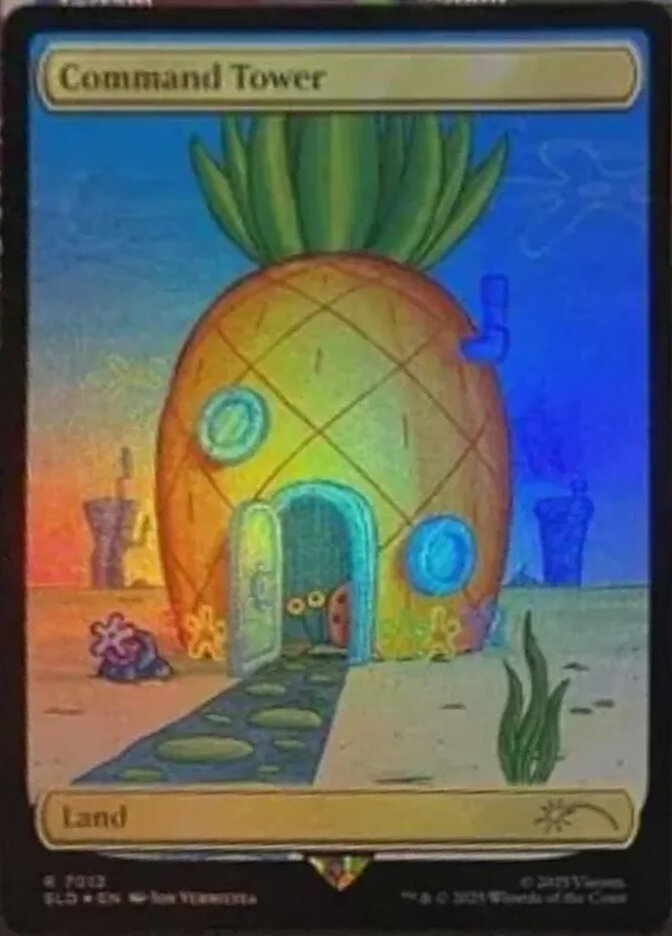 Command Tower (7012) - Rainbow Foil