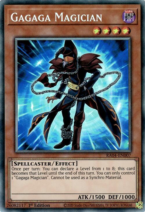 Gagaga Magician - RA04-EN007 - Collectors Rare - 1st Edition