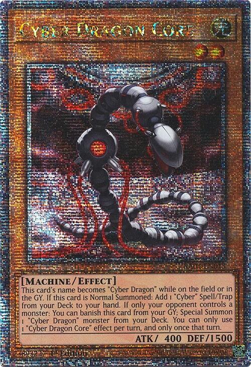 Cyber Dragon Core - RA04-EN013 - Quarter Century Secret Rare - 1st Edition