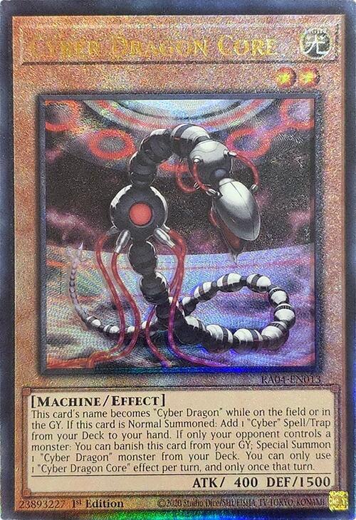 Cyber Dragon Core - RA04-EN013 - Ultimate Rare - 1st Edition