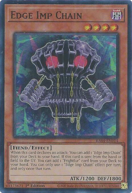 Edge Imp Chain - RA04-EN014 - Super Rare - 1st Edition