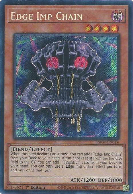 Edge Imp Chain - RA04-EN014 - Secret Rare - 1st Edition