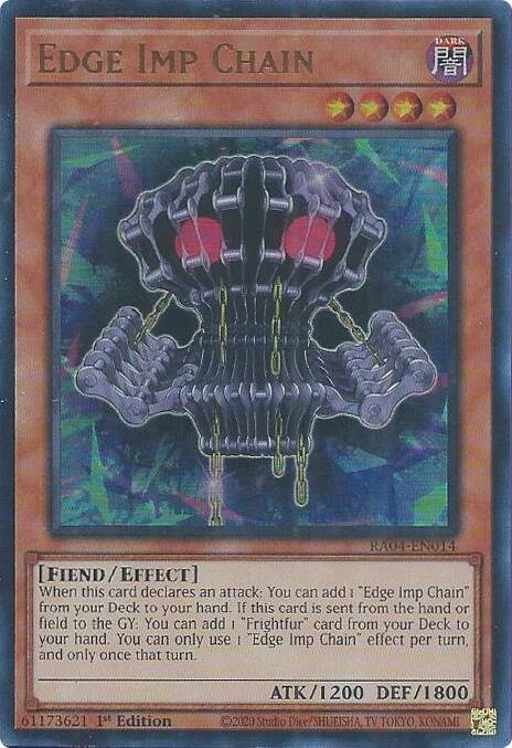 Edge Imp Chain - RA04-EN014 - Ultra Rare - 1st Edition