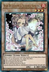 Ash Blossom & Joyous Spring (Alternate Art) - RA04-EN025 - Ultimate Rare - 1st Edition