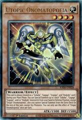 Utopic Onomatopoeia - RA04-EN028 - Ultimate Rare - 1st Edition