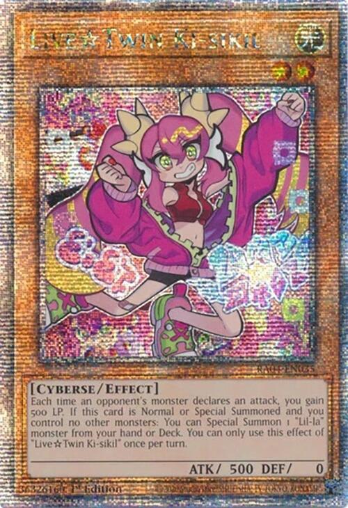 LiveTwin Ki-sikil - RA04-EN035 - Quarter Century Secret Rare - 1st Edition