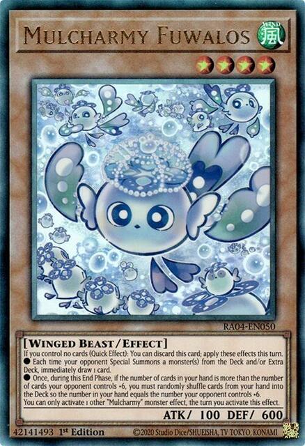 Mulcharmy Fuwalos - RA04-EN050 - Ultimate Rare - 1st Edition