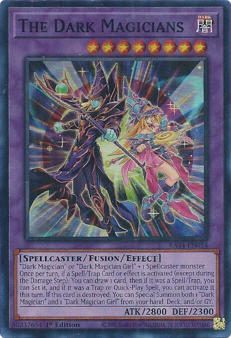 The Dark Magicians - RA04-EN054 - Super Rare - 1st Edition