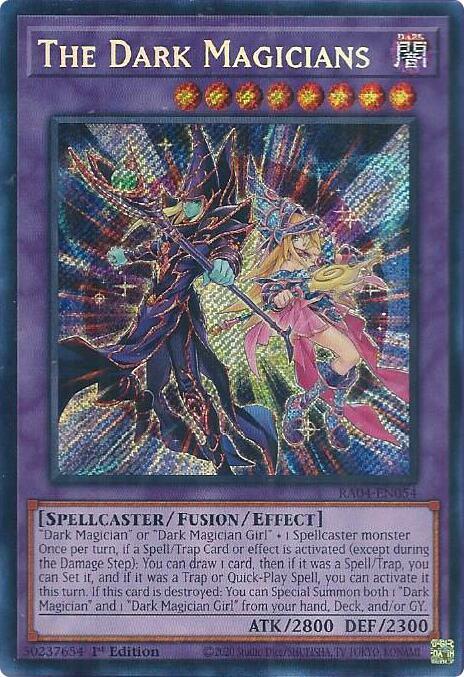 The Dark Magicians - RA04-EN054 - Secret Rare - 1st Edition