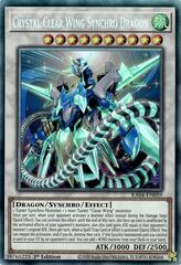 Crystal Clear Wing Synchro Dragon - RA04-EN059 - Collector's Rare - 1st Edition