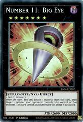 Number 11: Big Eye - RA04-EN062 - Collector's Rare - 1st Edition