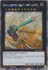 Superdreadnought Rail Cannon Gustav Max - RA04-EN063 - Platinum Secret Rare - 1st Edition