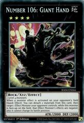 Number 106: Giant Hand - RA04-EN066 - Collector's Rare - 1st Edition