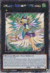 Lyrilusc - Assembled Nightingale - RA04-EN069 - Platinum Secret Rare - 1st Edition