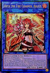 Hiita the Fire Charmer, Ablaze - RA04-EN074 - Ultimate Rare - 1st Edition