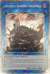 Amphibious Swarmship Amblowhale - RA04-EN077 - Platinum Secret Rare - 1st Edition