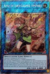 Aussa the Earth Charmer, Immovable - RA04-EN078 - Platinum Secret Rare - 1st Edition