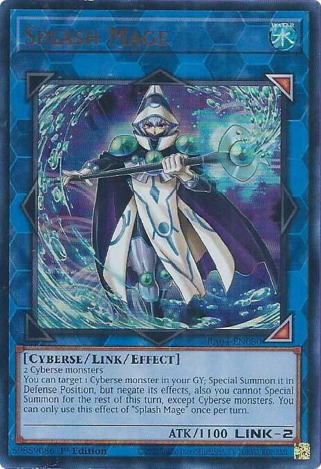 Splash Mage - RA04-EN080 - Ultra Rare - 1st Edition