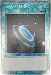 Terraforming - RA04-EN084 - Platinum Secret Rare - 1st Edition