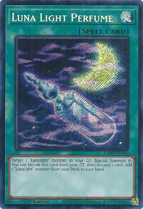 Luna Light Perfume - RA04-EN090 - Secret Rare - 1st Edition