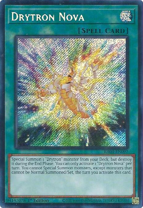Drytron Nova - RA04-EN097 - Secret Rare - 1st Edition