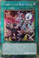 Mementotlan Bone Party - RA04-EN099 - Platinum Secret Rare - 1st Edition