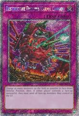 Destructive Daruma Karma Cannon - RA04-EN103 - Platinum Secret Rare - 1st Edition