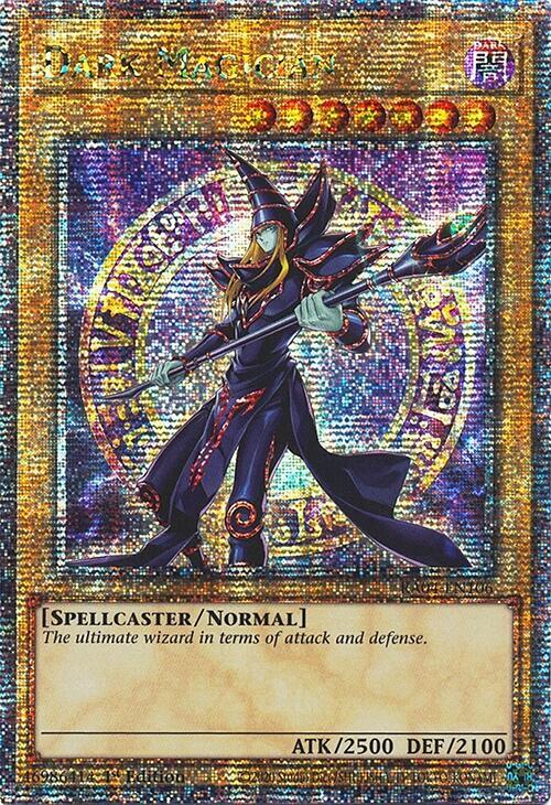 Dark Magician (8th Art) - RA04-EN106 - Quarter Century Secret Rare - 1st Edition