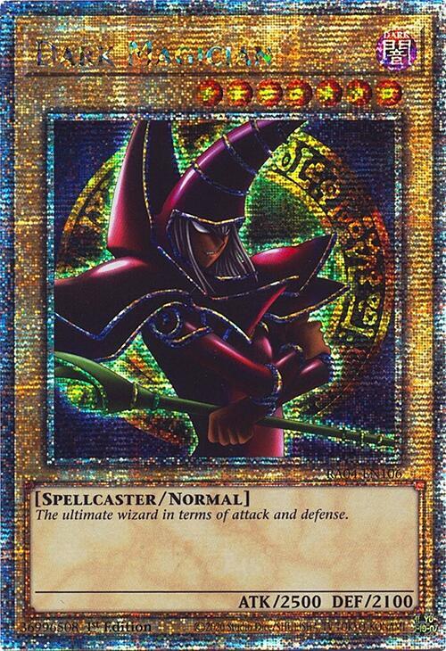 Dark Magician (Arkana) - RA04-EN106 - (Quarter Century Secret Rare) - 1st Edition