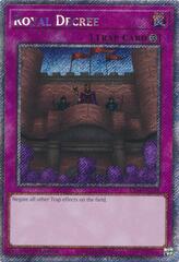 Royal Decree - RA04-EN113 - Platinum Secret Rare - 1st Edition