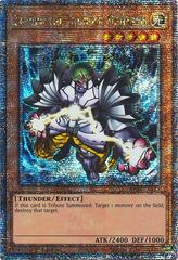 Zaborg the Thunder Monarch - RA04-EN125 - Quarter Century Secret Rare - 1st Edition