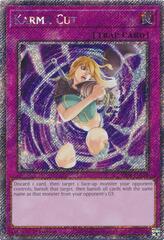 Karma Cut - RA04-EN128 - Platinum Secret Rare - 1st Edition