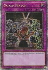 Gozen Match - RA04-EN134 - Quarter Century Secret Rare - 1st Edition